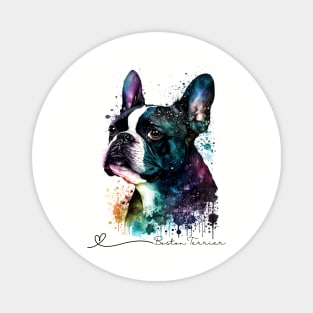 Boston Terrier Love Magnet